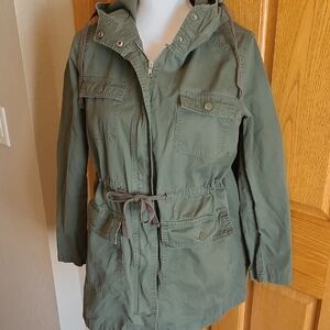 Love Tree Small Cinch Waist Light Jacket